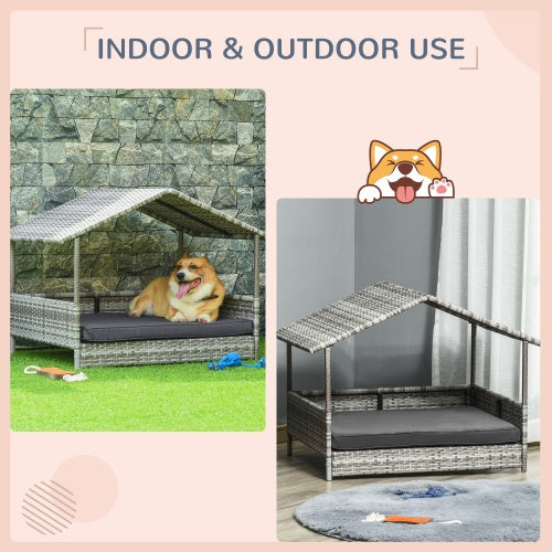 Zortinx Dog House Outdoor With Canopy Is Suitable For Small And Medium