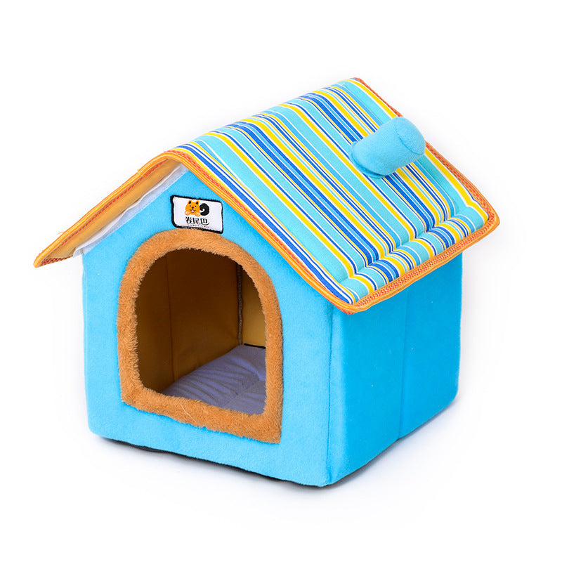 Pet Bed House Small Dog Teddy Cat Litter For All Seasons