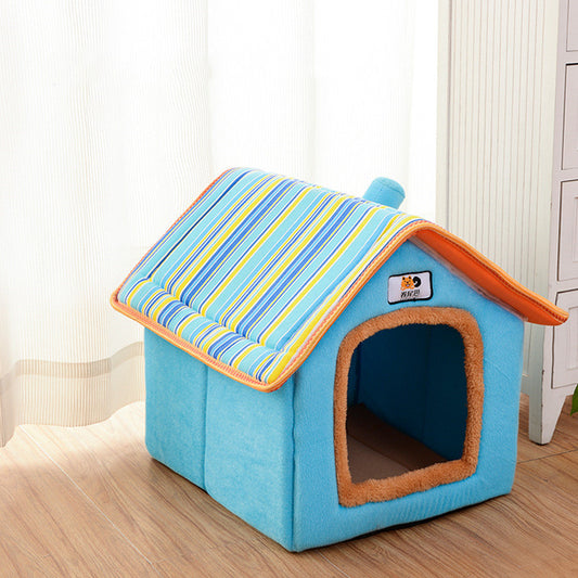 Pet Bed House Small Dog Teddy Cat Litter For All Seasons