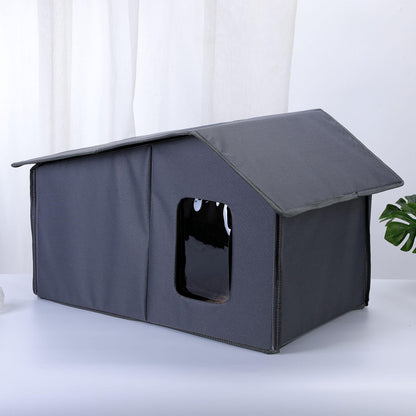 Outdoor Stray Cat And Dog House Waterproof And Warm For All Seasons
