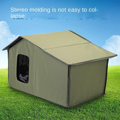 Outdoor Stray Cat And Dog House Waterproof And Warm For All Seasons