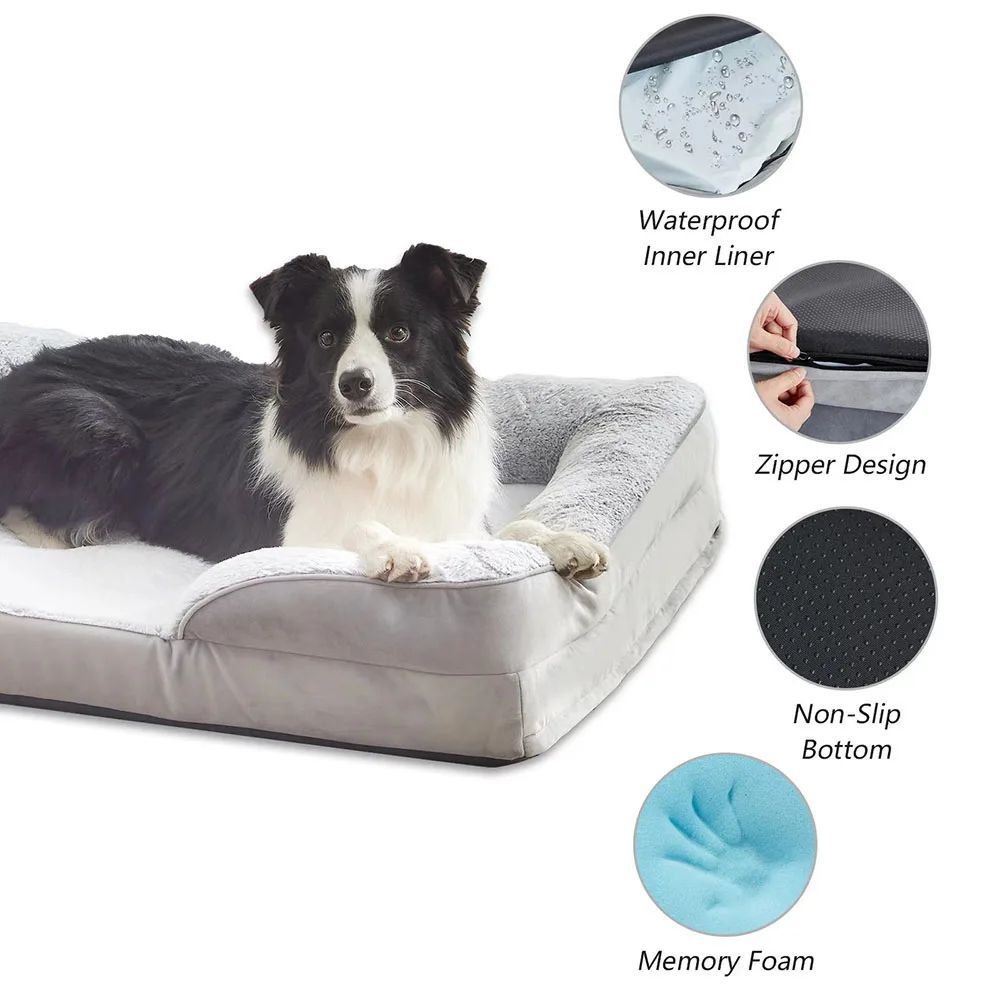 High Quality Dog Bed Sofa Mats Cat Nest Blankets Dog Accessories Waterproof Bed