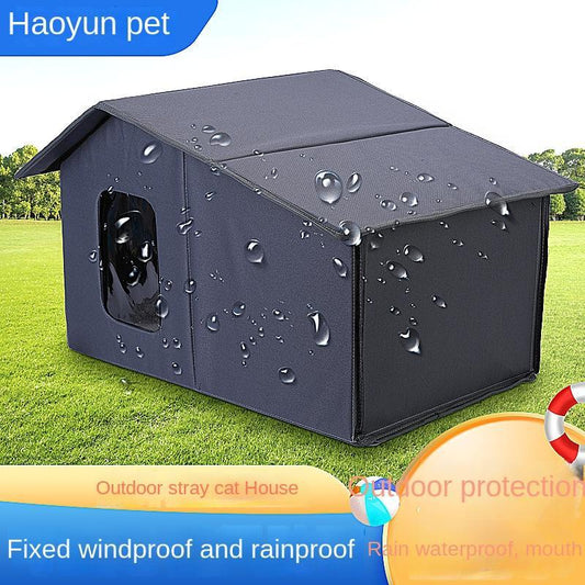 Outdoor Stray Cat And Dog House Waterproof And Warm For All Seasons