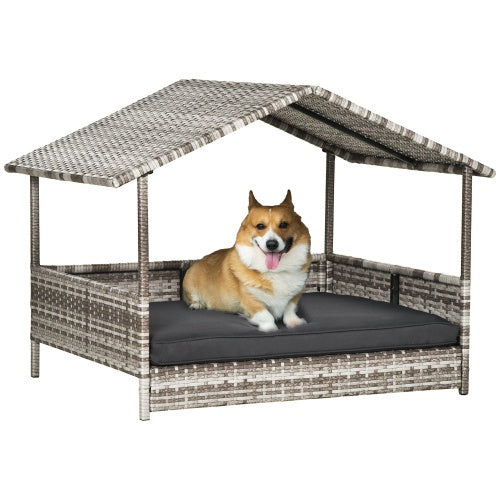 Zortinx Dog House Outdoor With Canopy Is Suitable For Small And Medium